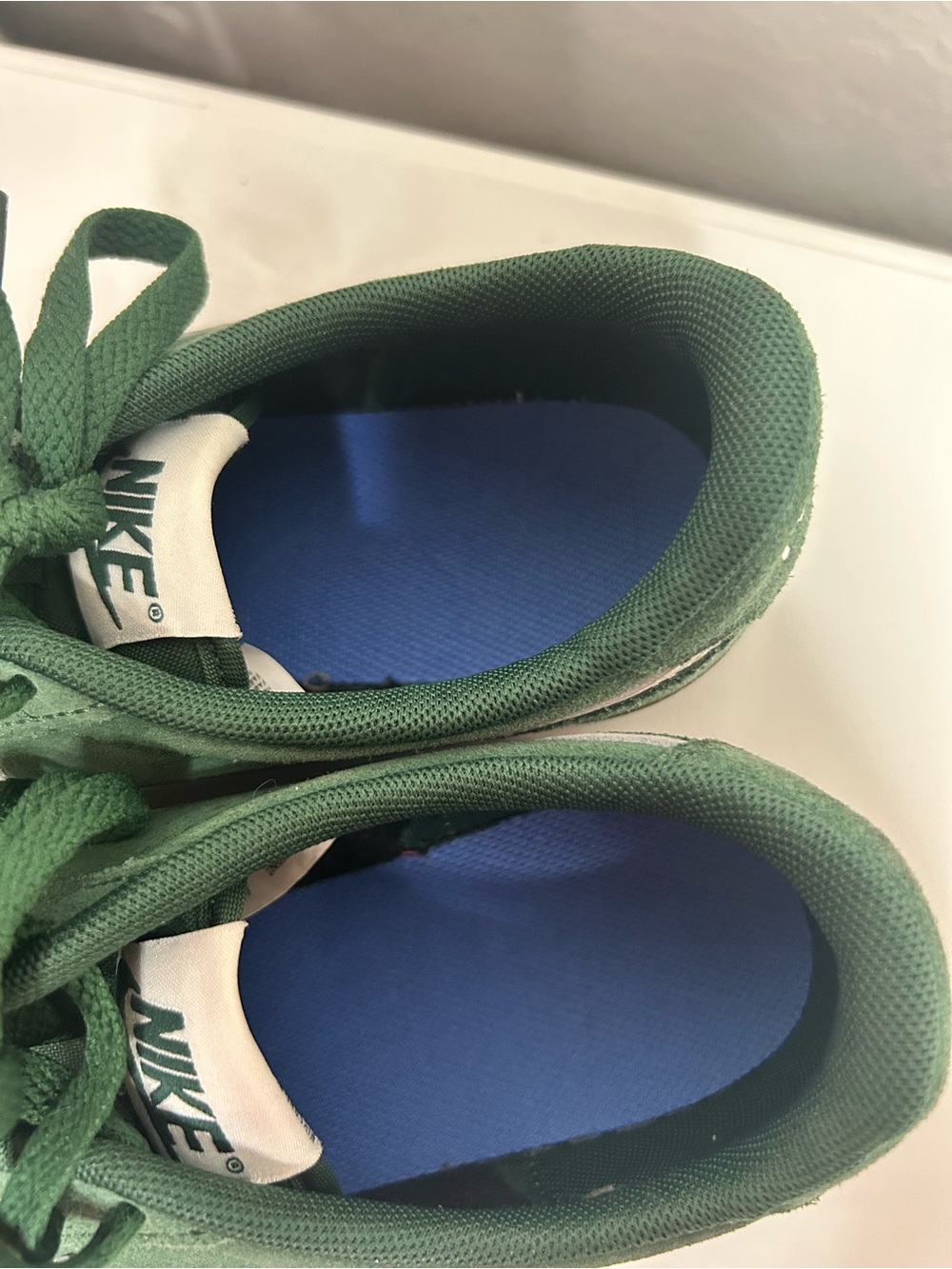 Nike Killshot 2 Fir Gum Green Suede Sneakers White Swoosh Gum Sole Size 6.5Y - Picture 6 of 10
